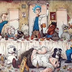 Multiverse Last Supper 