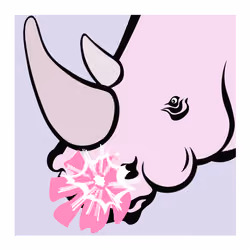 Bubble Gum Rhino 02