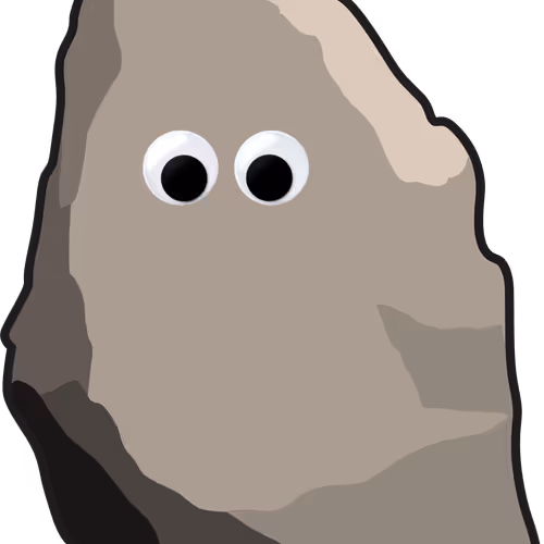 Ether Rock With Googly Eyes Y4eoQcMK3o