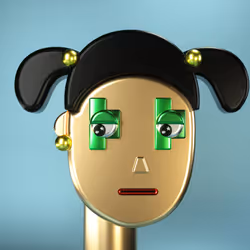 3D Chrome Punk #0534