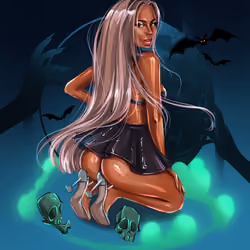 Enchantress at midnight