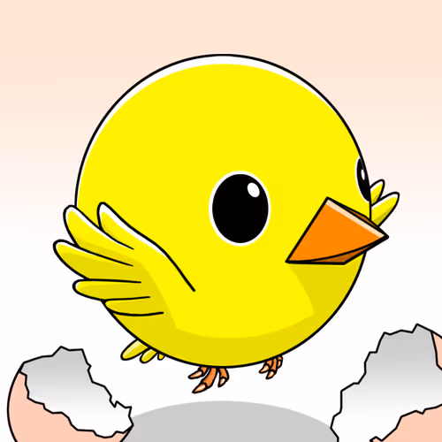 Eggbird #005-Flying Chick