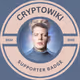 CryptoWiki Supporter Badges