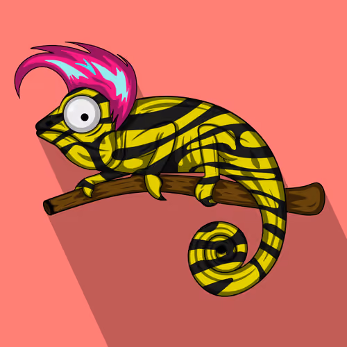 Suspicious Chameleon #1077