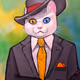 business cat #2