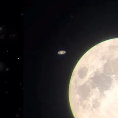 The Moon and Saturn Interference 