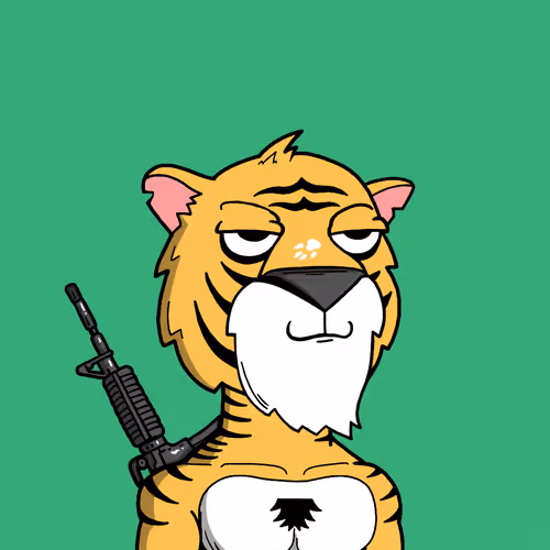 Grouchy Tiger Social Club #5407