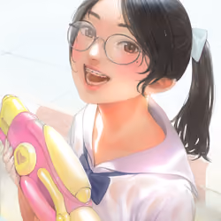 Smiling in Songkran
