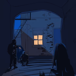The window
