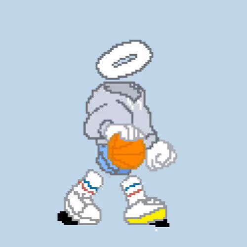 Invisible Friends Pixel Art