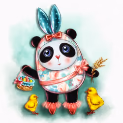 Panda #5 Easter