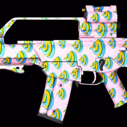 *CRYPTO GUNS* #3 - #100  1/1 custom: MFG Heckler and Kotch - Name : G 36 - Calibre 5.56x45