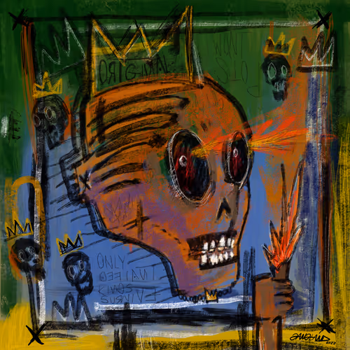 Gangland Skull #356 - "Against All Odds" - by Eddie Gangland