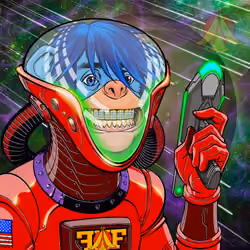 Funky Monkey Space Force #118