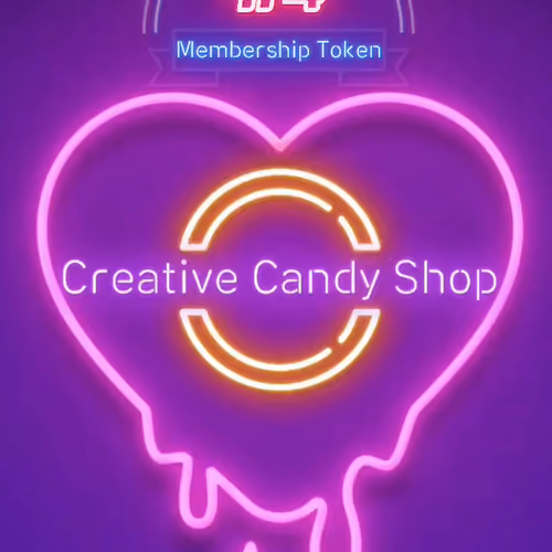 Creative Candy Shop Membership Token #4