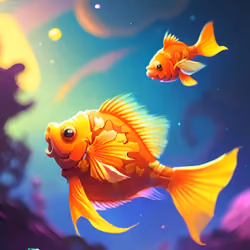 Fish_in the sky #7 