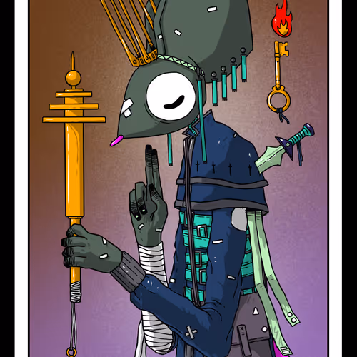 Rosko Sees The Future A Tarot Card Project