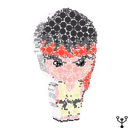 RYU-CHIBI_PIXEL_MOSAIC