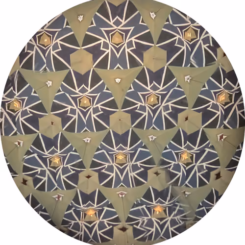 Geometric Painting through Kaleidoscope #3