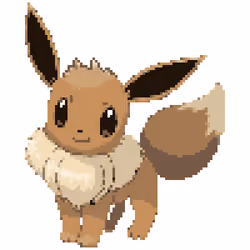 Pokemon Collectibles #007 - Eevee Pixelated