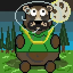 Digital Bear Band Fan #0228