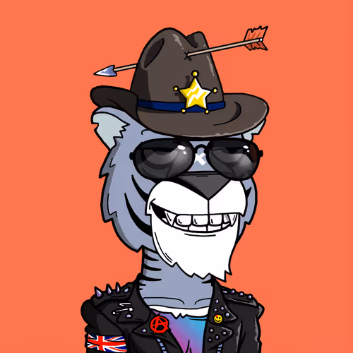 Grouchy Tiger Social Club #1738