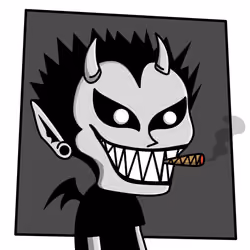Devil Smoking #18