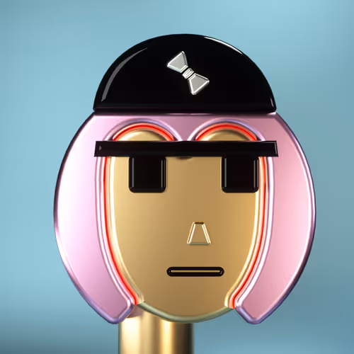 3D Chrome Punk #0869