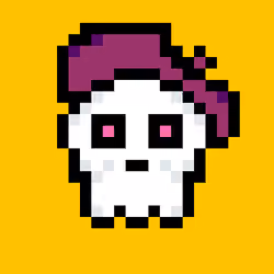 Kawaii  SKULL #294