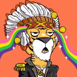 Grouchy Tiger Social Club #9753