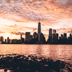Golden Hour Skyline - City Skylines #6