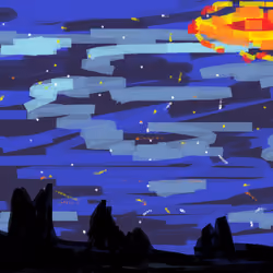 Nighttime 