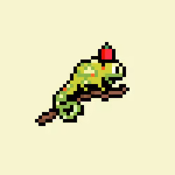 Apple on a Chameleon
