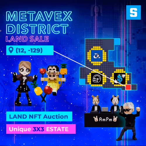 The Sandbox Metavex LAND Sale