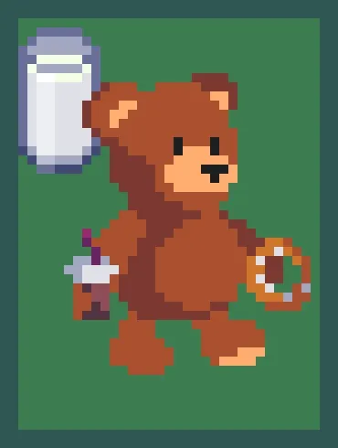 CryptoTeddies #090 - Milker