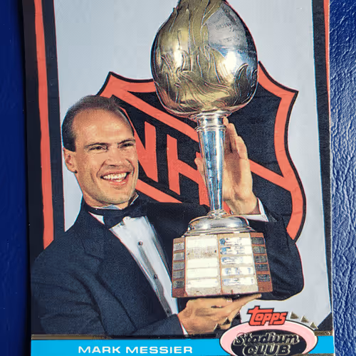 1991 Stadium Club Members Only hockey Mark Messier #49, NEW YORK RANGERS (HOF)