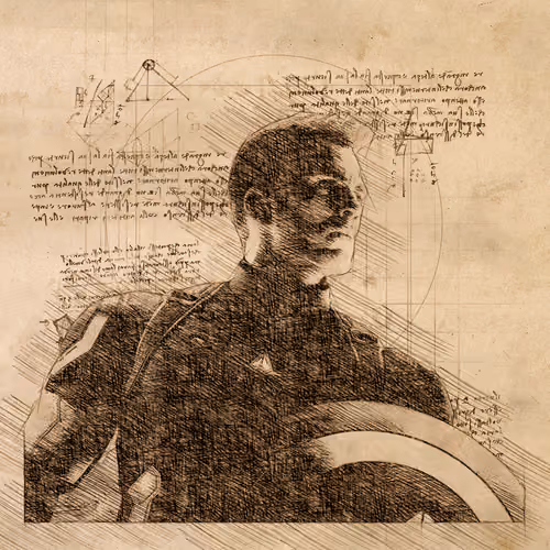Da Vinci #85 - Captain America