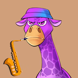 Bored Giraffe SE #3424