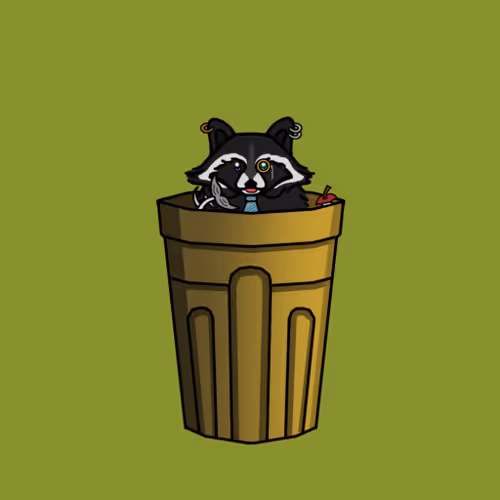 Garbage Raccoon #3739