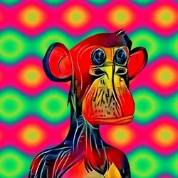 Psychedelic Bored Ape #3665 34