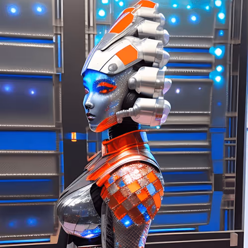 AndroidGirls Model Astronaut