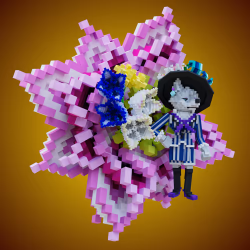 Voxelflowerfanart
