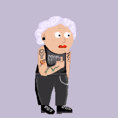 CryptoGrannies - #0026 - Eileen