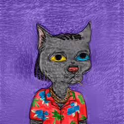 Gutter Cat #0076