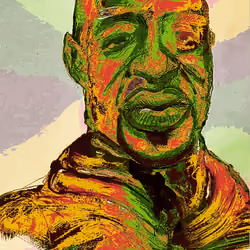 George Floyd Black Lives Matter Trippy