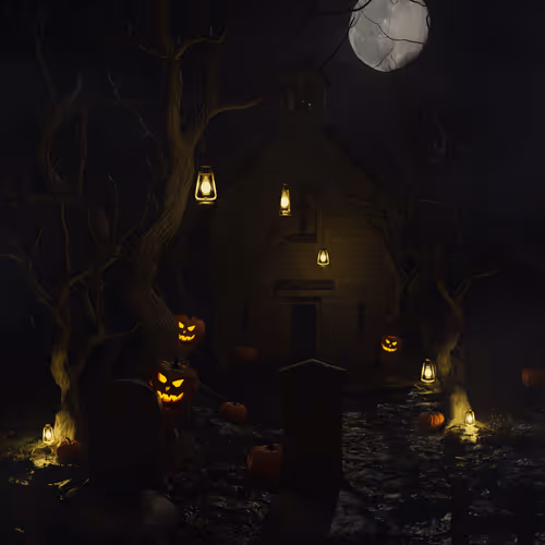 Darkness falls across the land