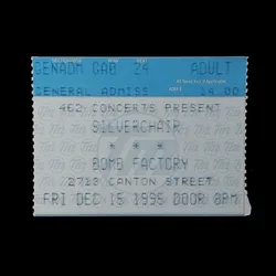 SILVERCHAIR at BOMB FACTORY 1995