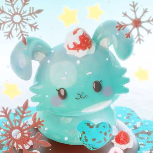 CNPcake #00331 Luna-ChocolateMint