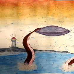UFO vs Kraken