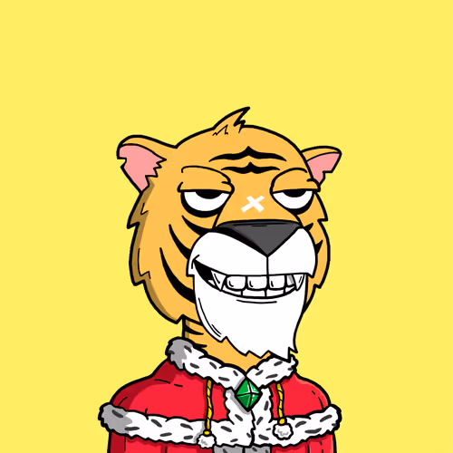 Grouchy Tiger Social Club #8100